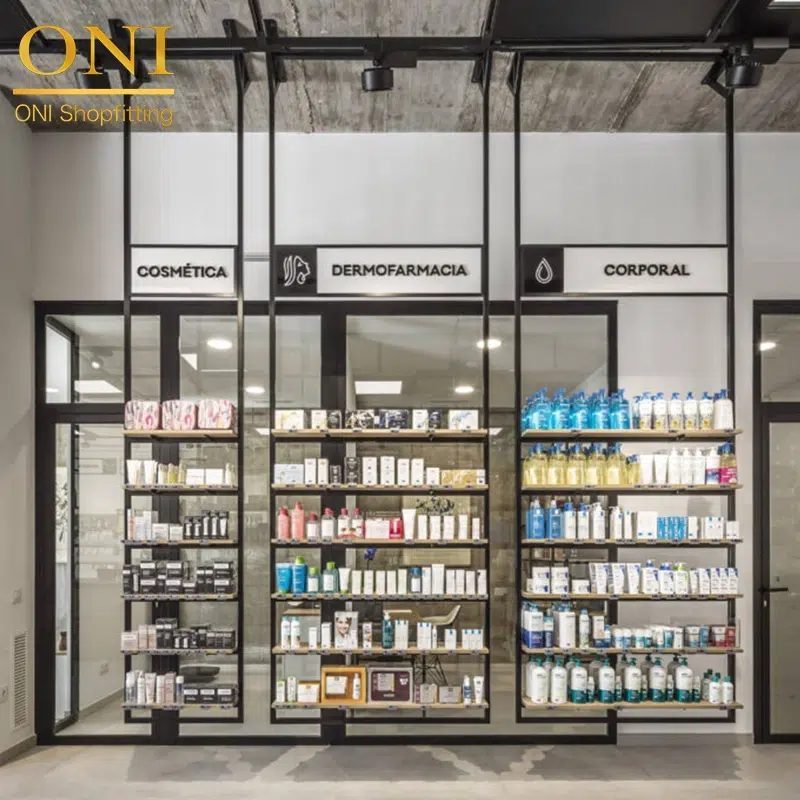 interior design of medical store