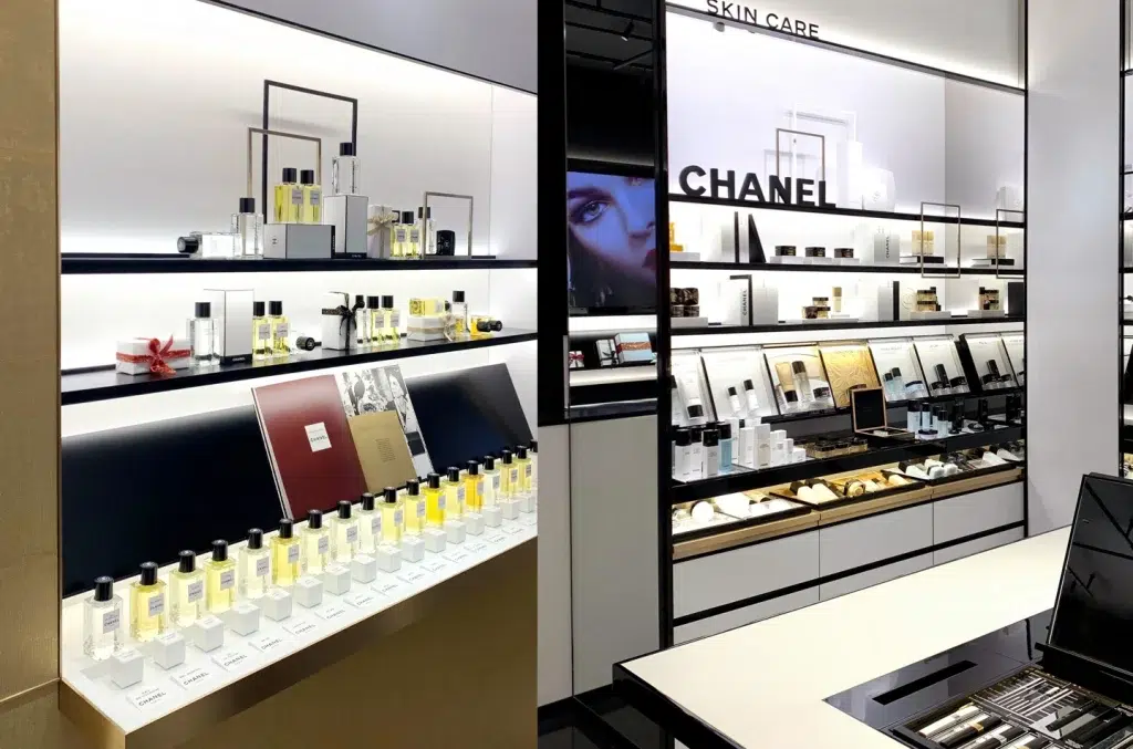 fragrance display cabinet