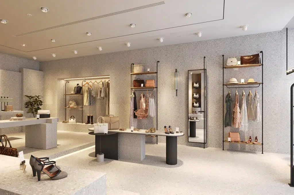 clothing display racks