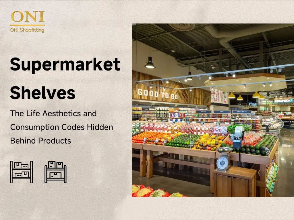 supermarket display racks