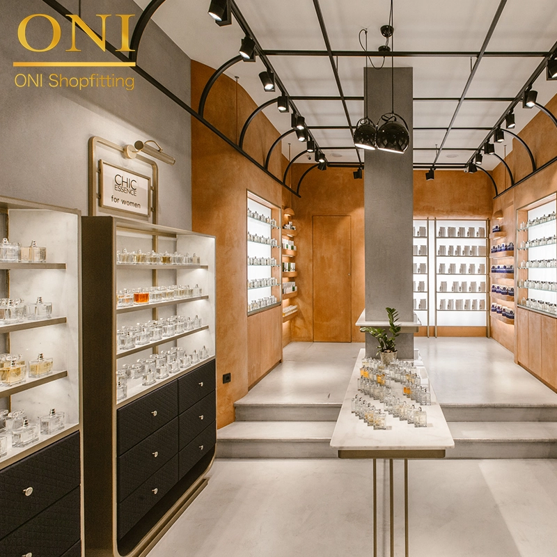 perfume display case