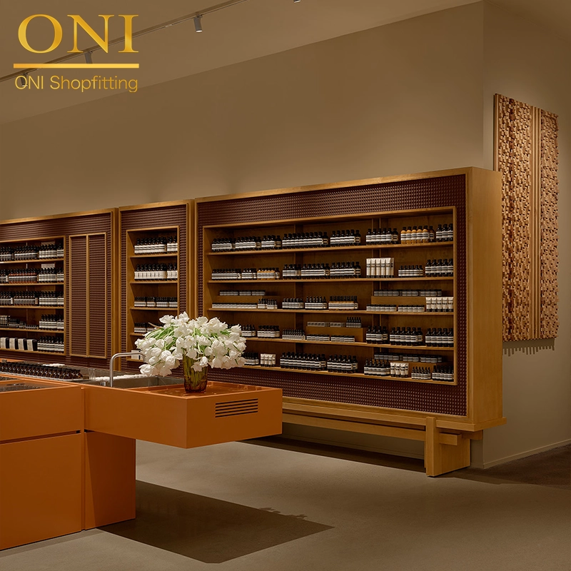 perfume display cabinet