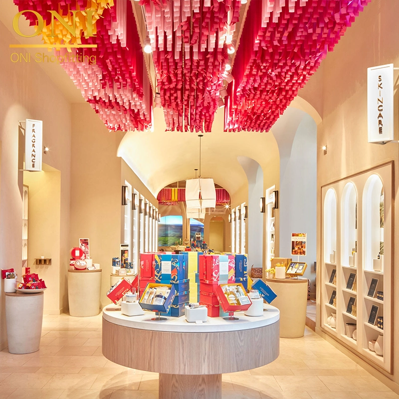 perfume table display