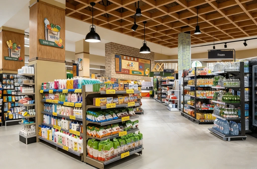 glass display case for retail stores