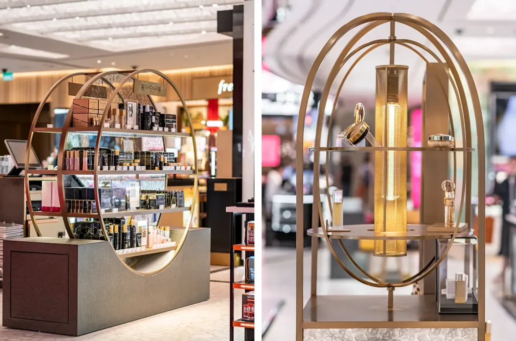 cosmetic store fixtures