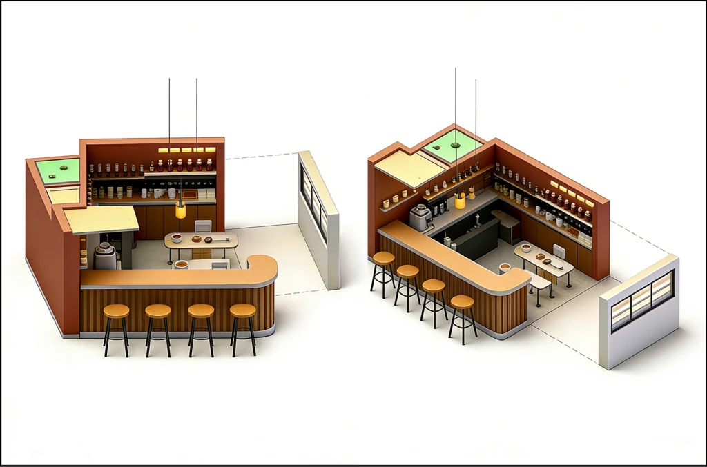 coffee shop interior design process