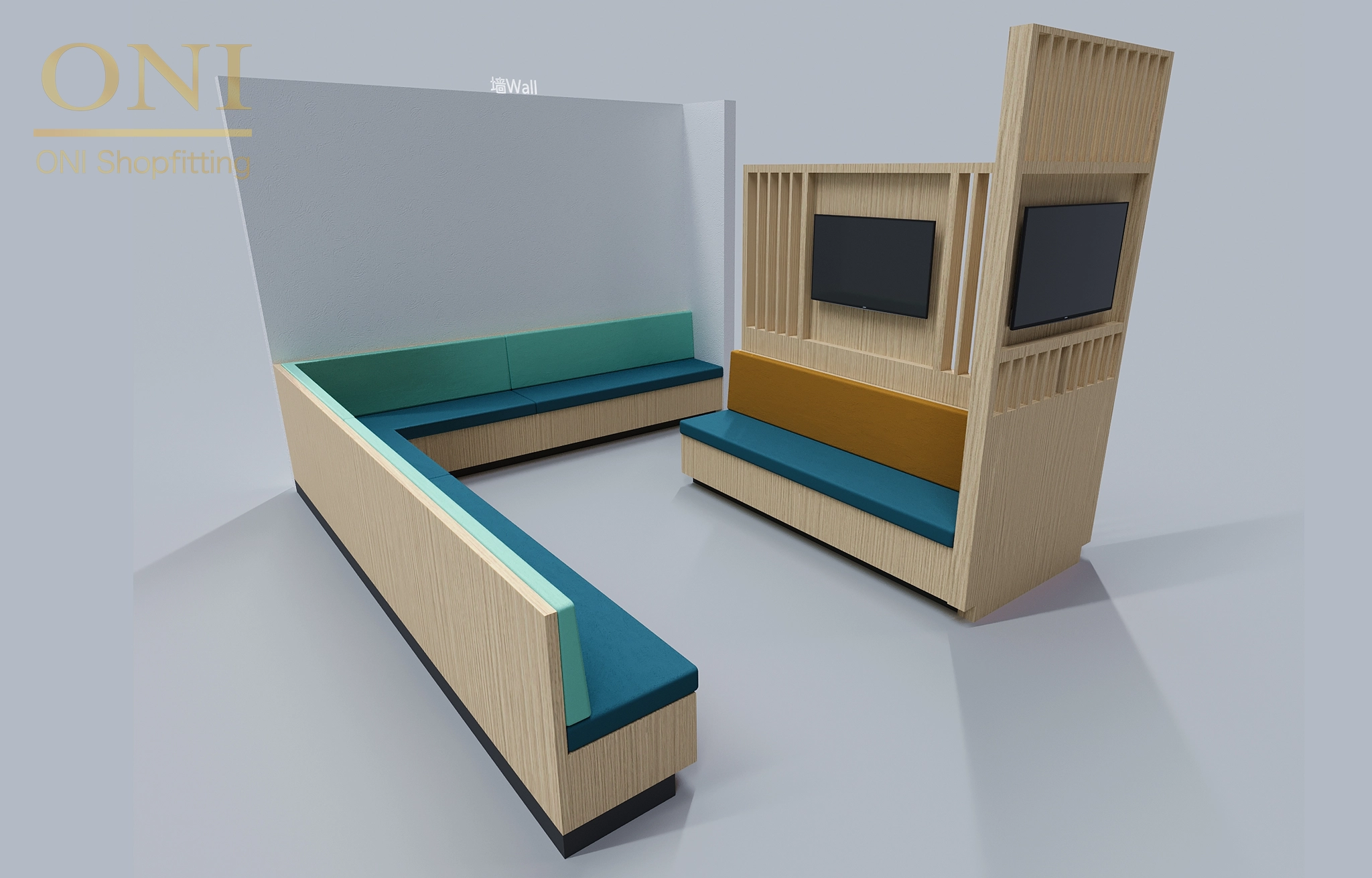 furniture in an office