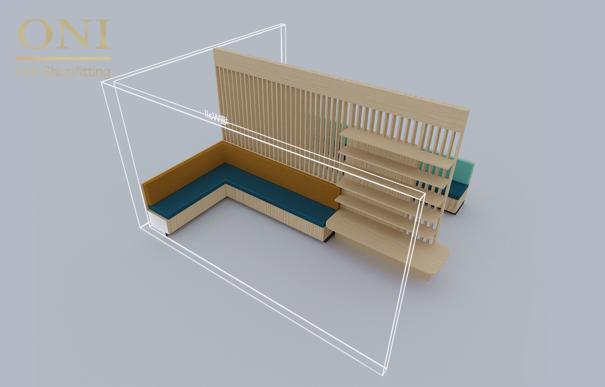 office desk in office