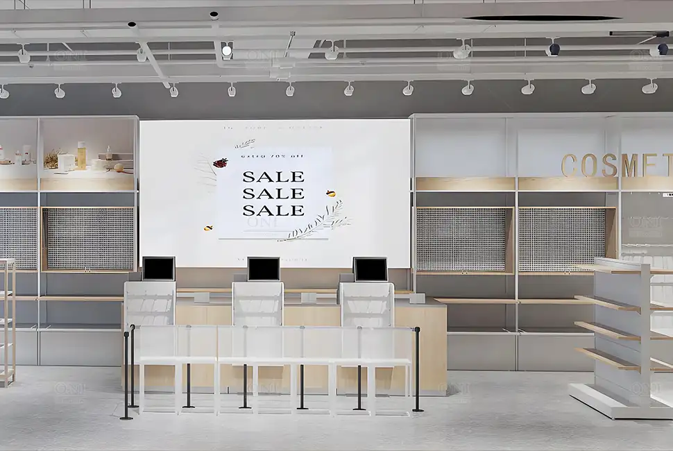 in-store display design