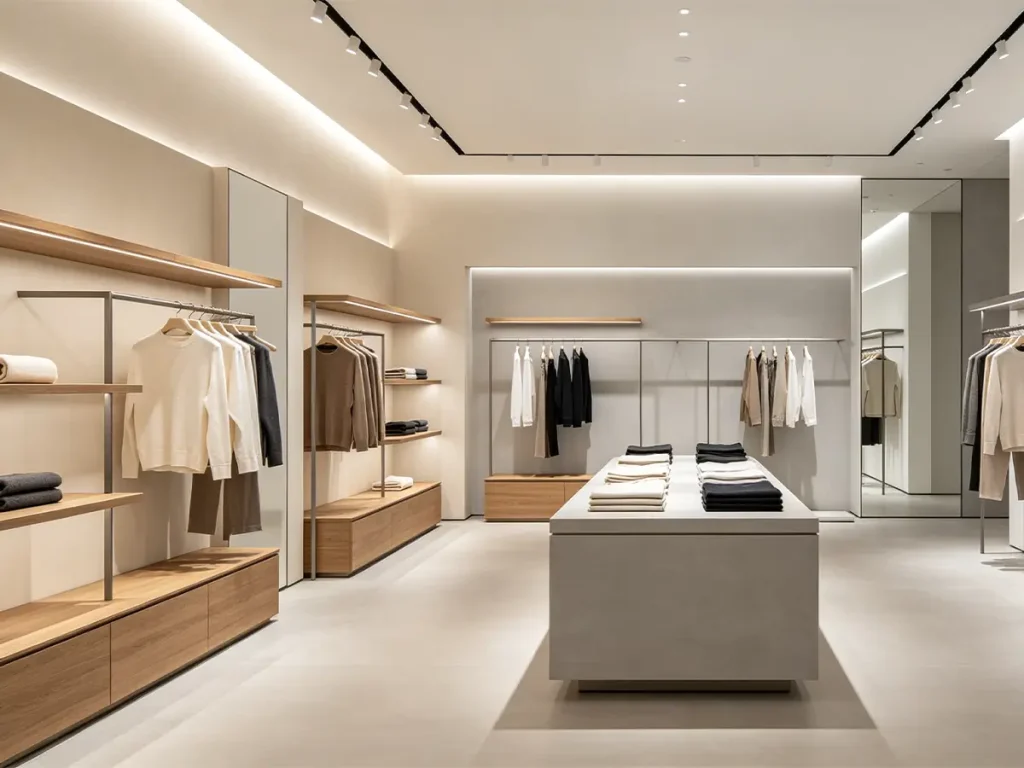 Chain Clothing Store Fixture Systems