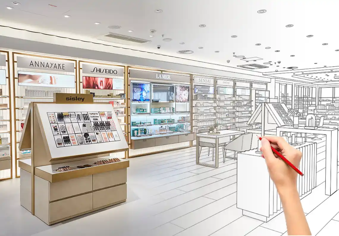 Cosmetic Store fixture