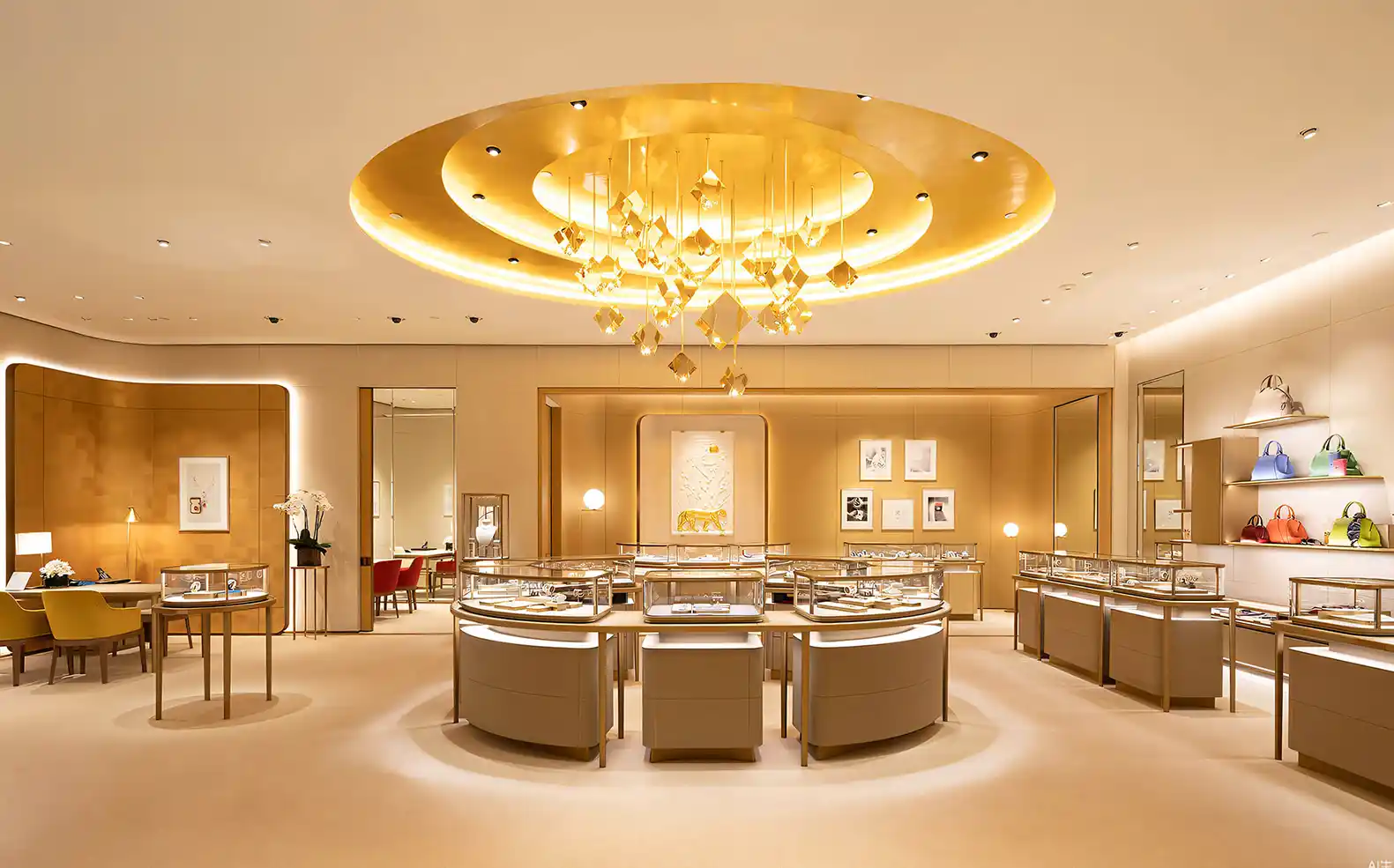 Jewelry Store Fixtures design