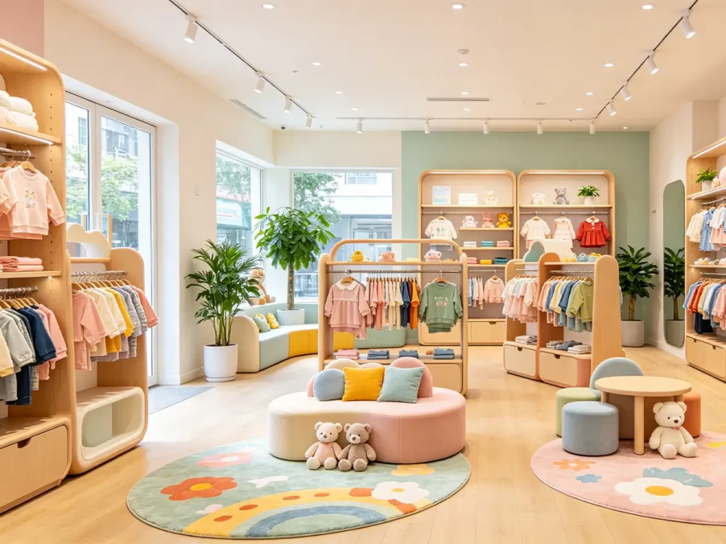 Kidswear Store Interiors