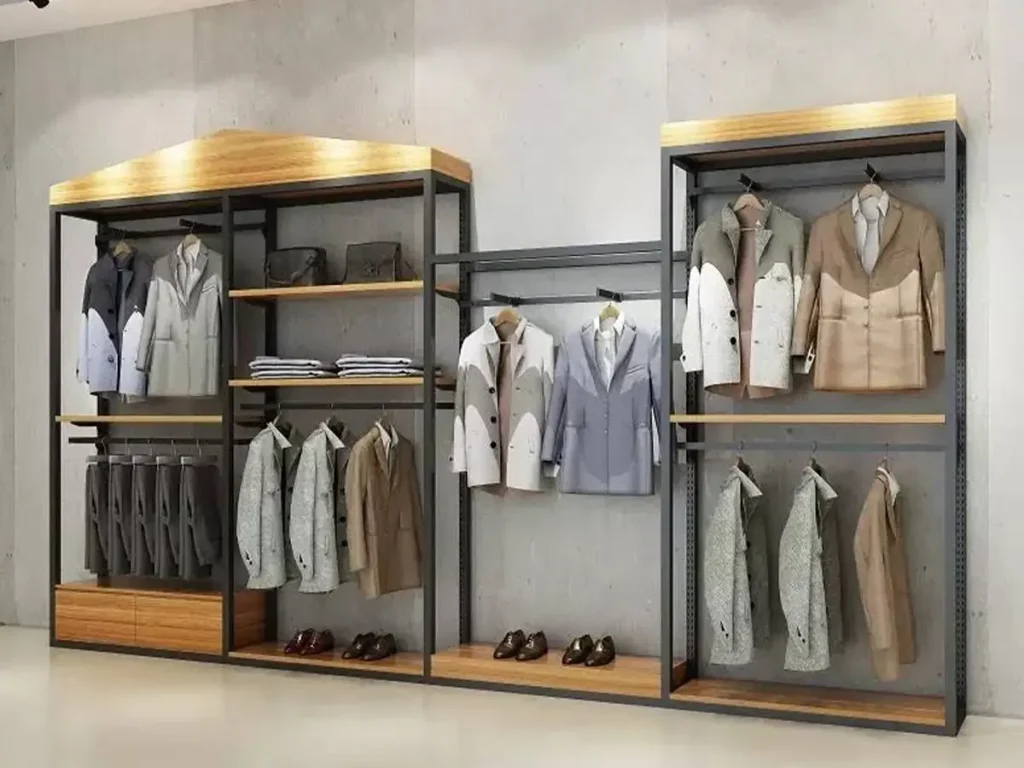 Modular Clothing Retail Fixtures