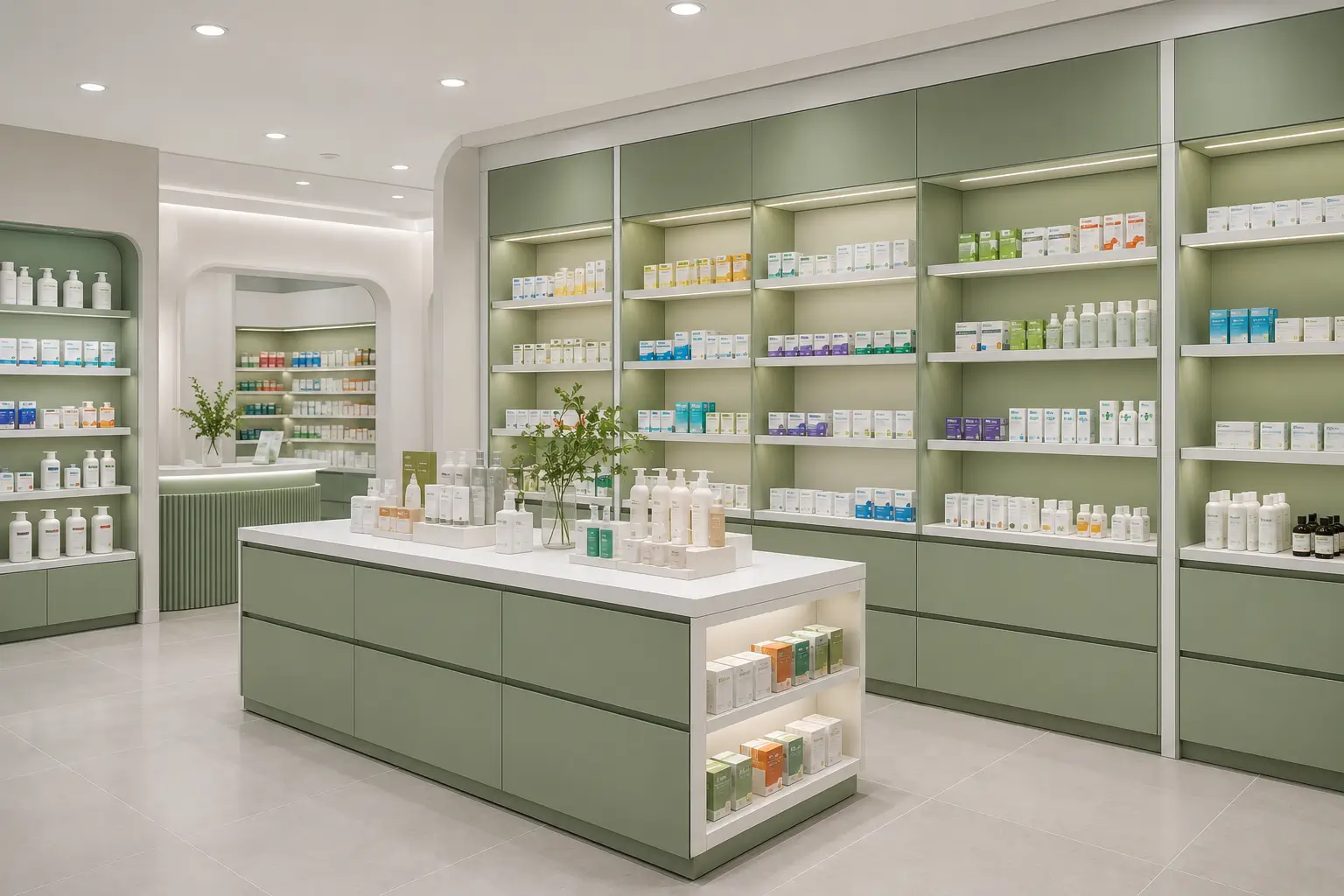 Solid_Color_Surface_Finishes_for_Pharmacy_Display_Cabinets