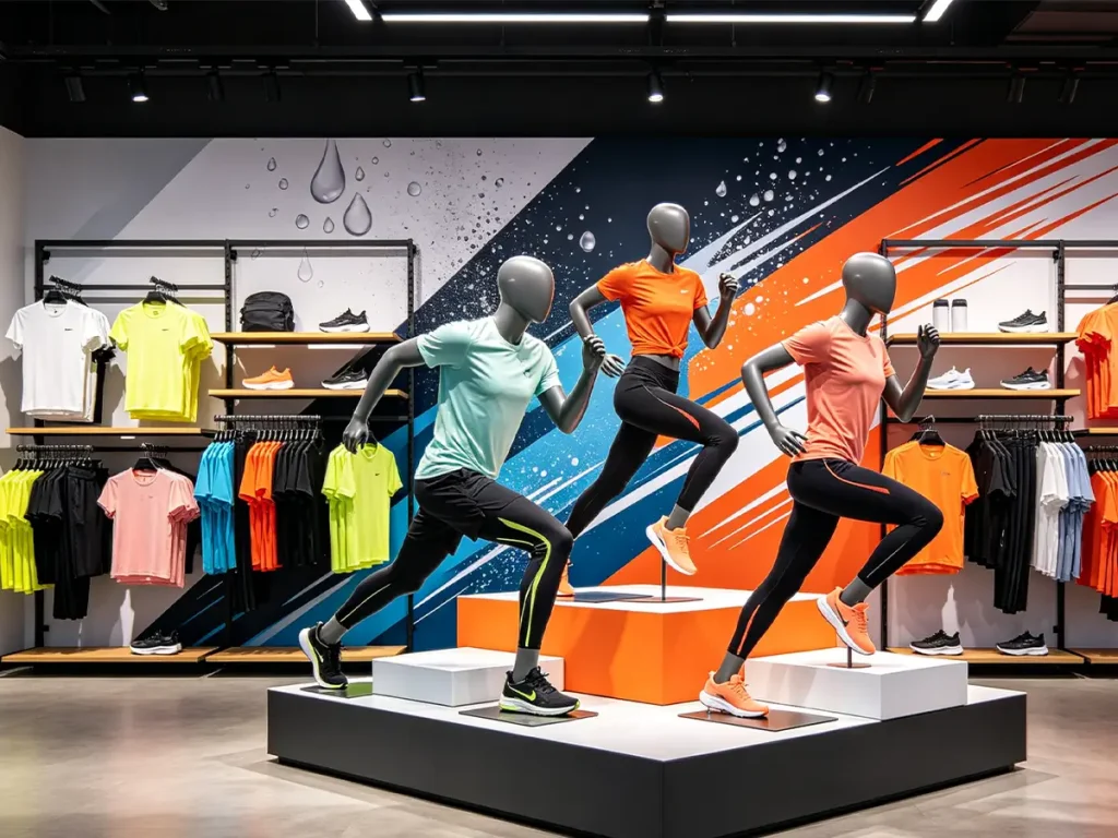 Sportswear Store Displays