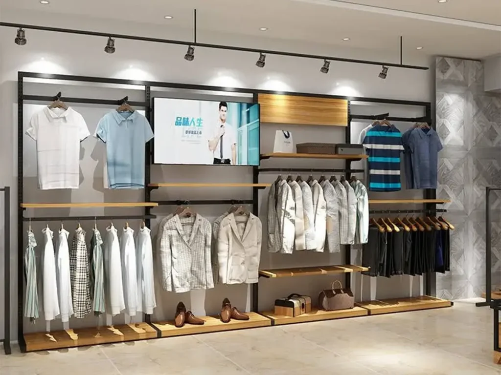 Wall Clothing Display Systems