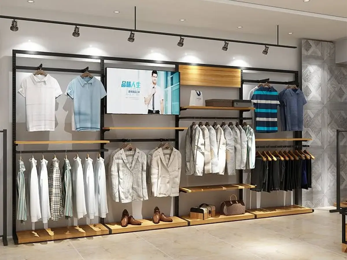 Wall Clothing Display Systems