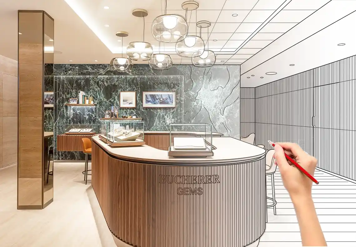 Watch Store Fixtures 3d
