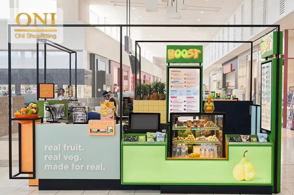 boost juice kiosk