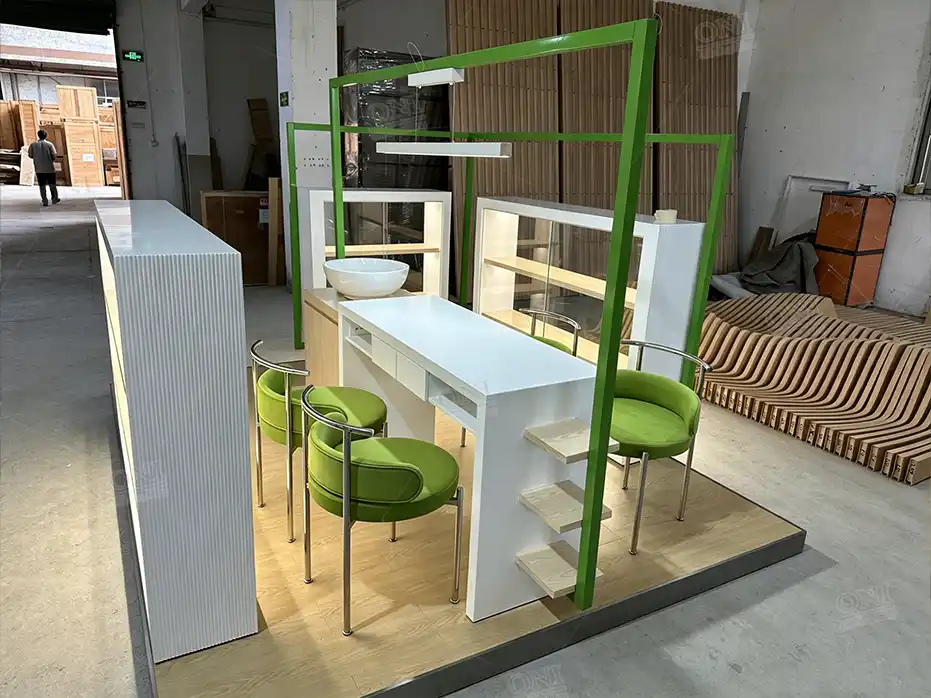 floor standing display rack