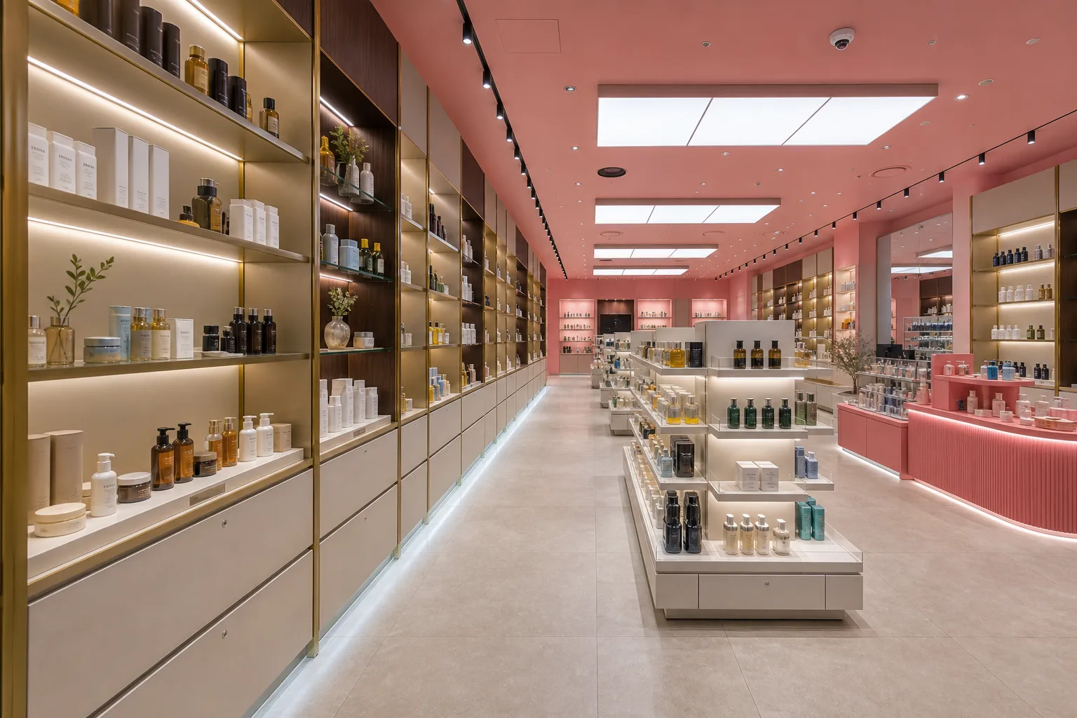 Cosmetic Wall Display