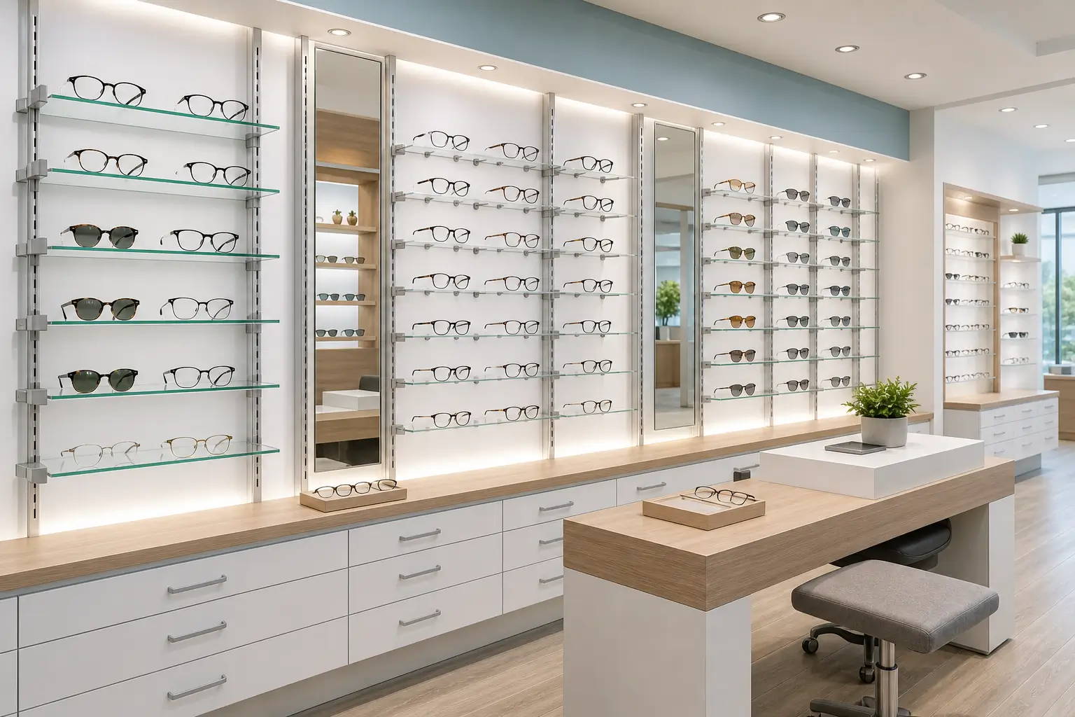 custom-wall-mounted-optical-display-fixture