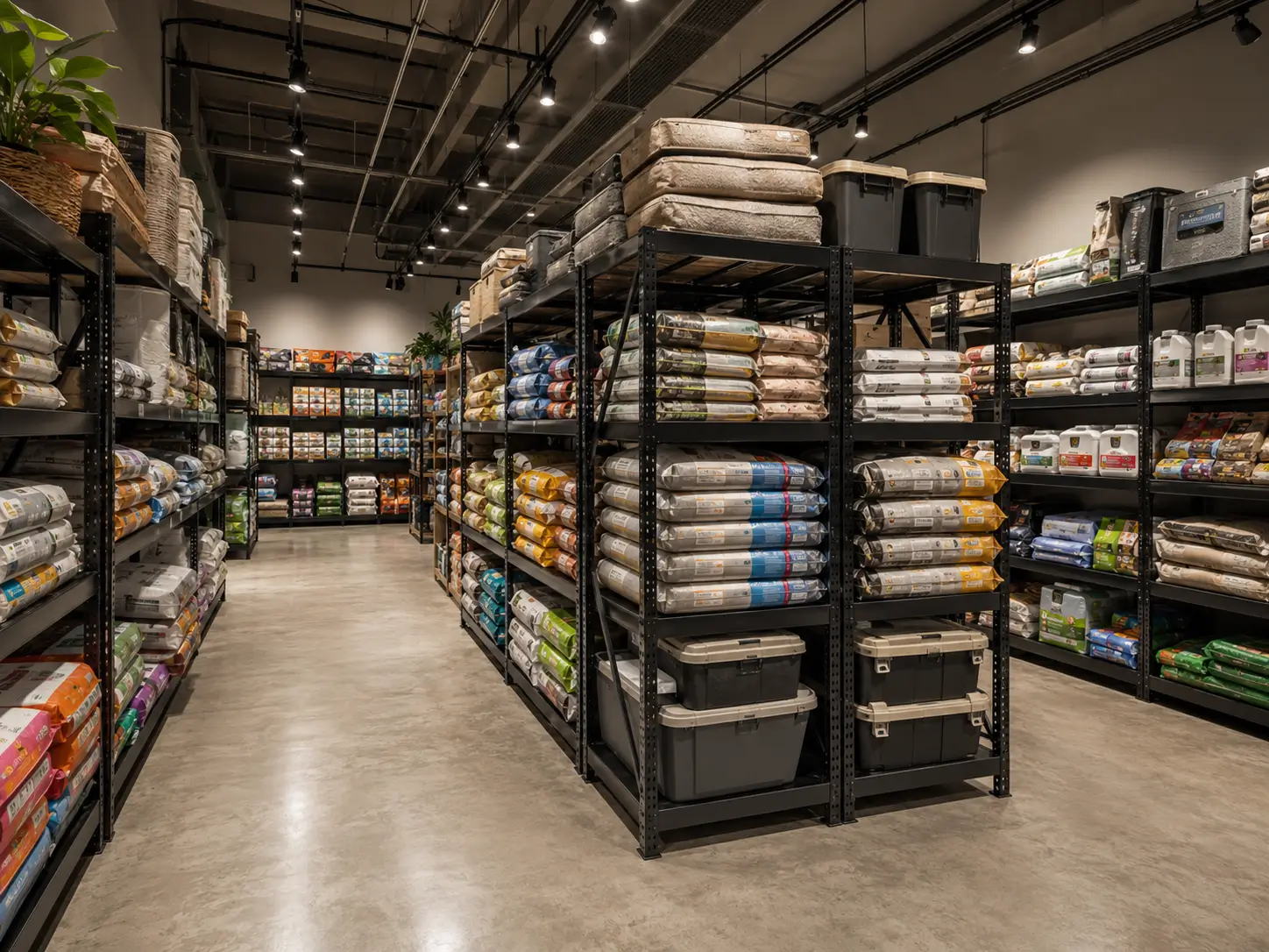 custom_metal_pet_store_shelving
