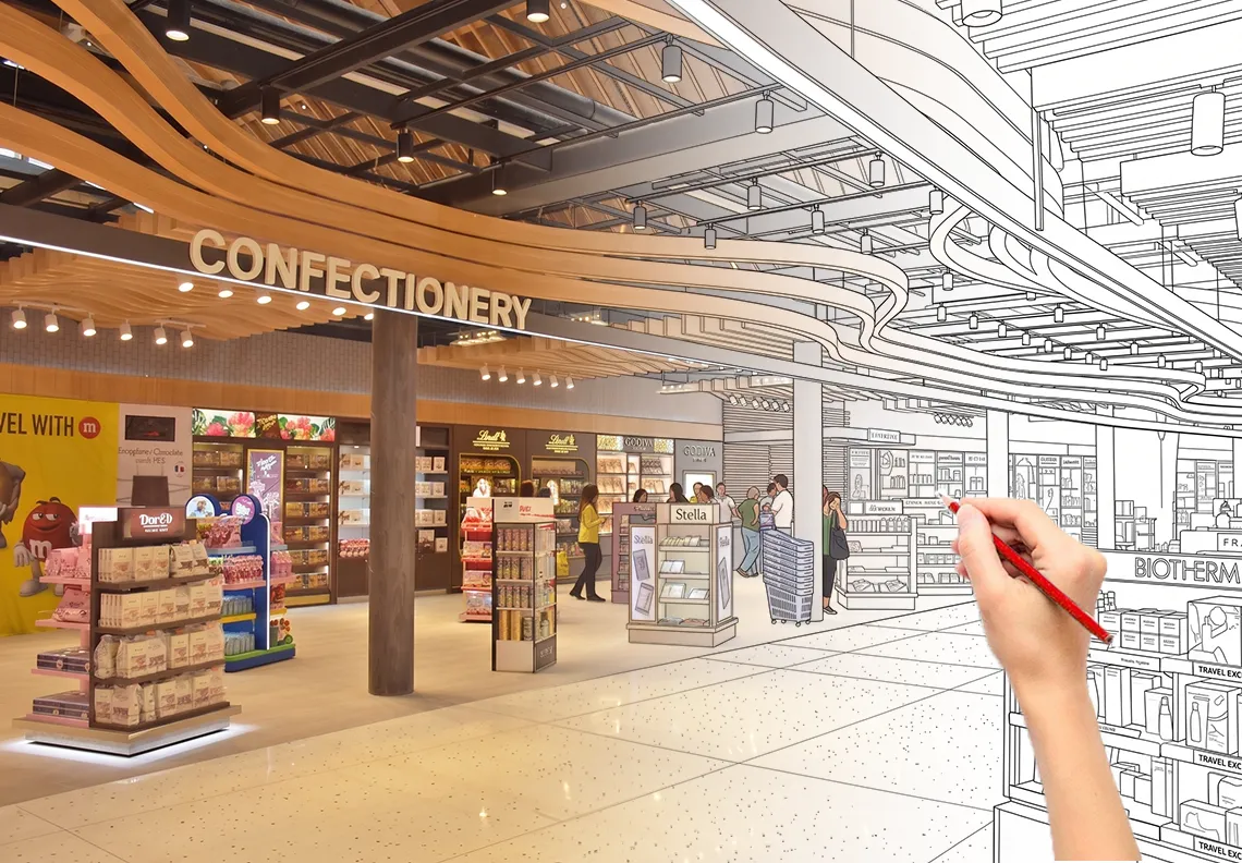 duty free store
