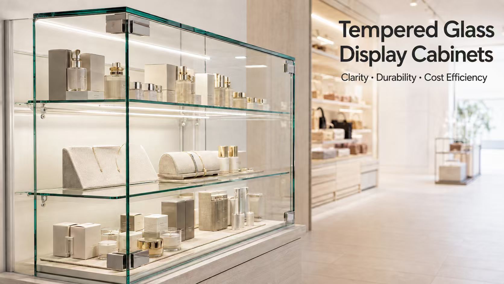 Tempered GlassDisplay Cabinets