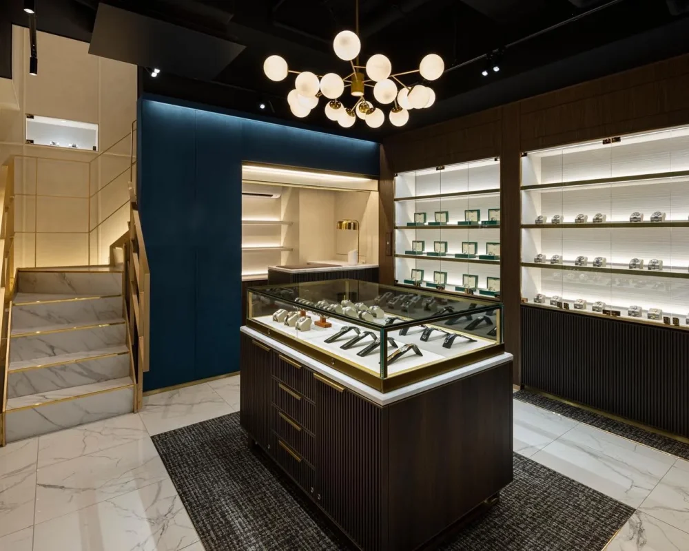 Premium Glass Display Cases | Custom Retail Shopfitting Solutions