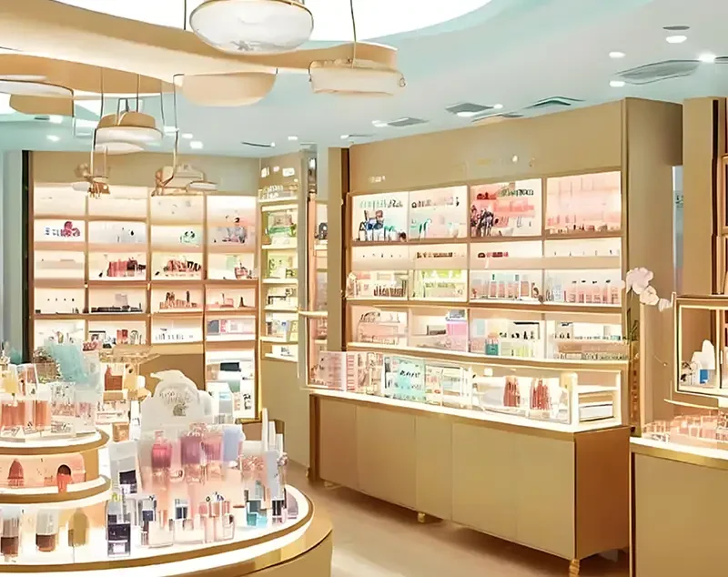 retail shelves