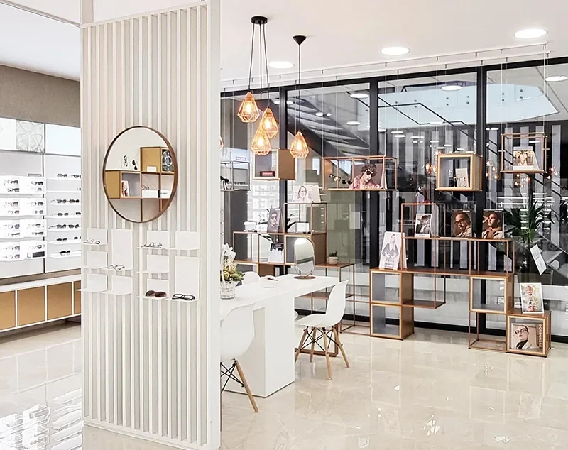 simple optical shop design