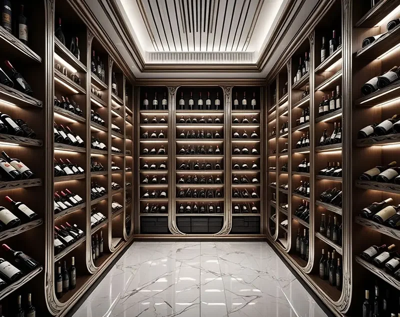 wine stand metal