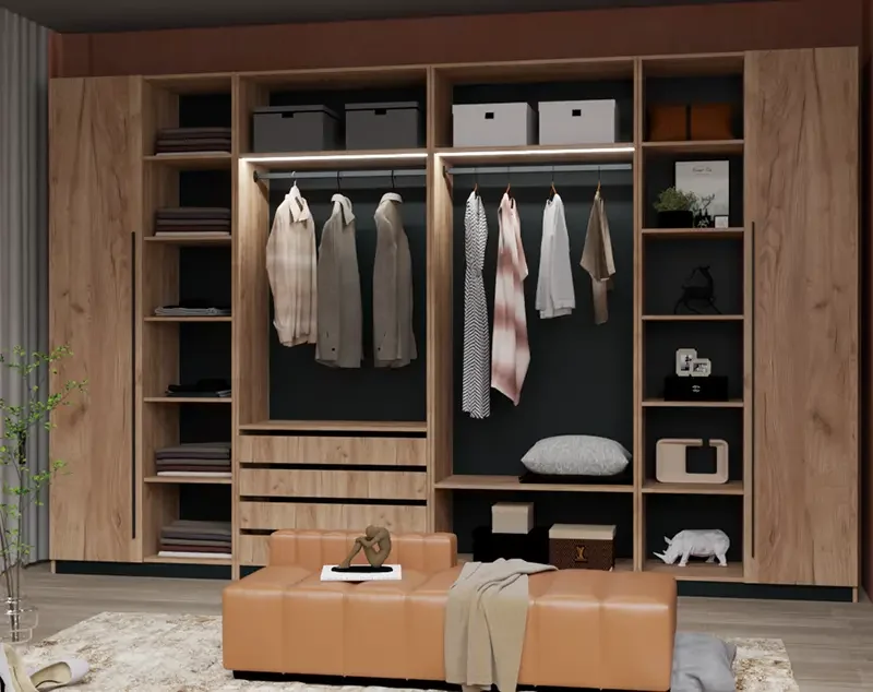 closet walk in closet