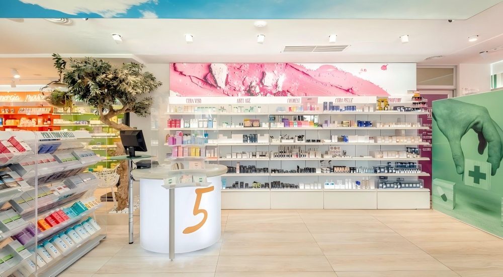 medical shop furniture design