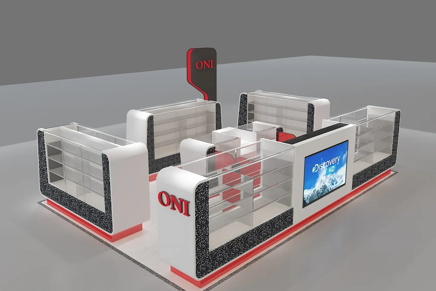 Mobile phone display kiosk made in China