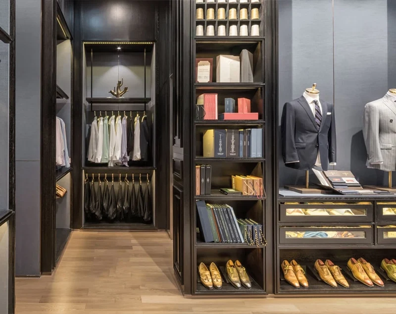clothes shop interior