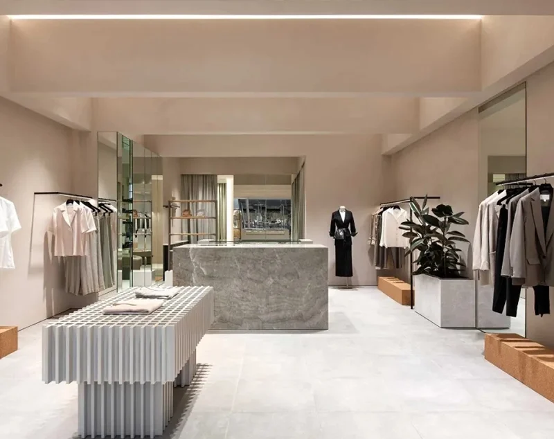 garment shop interior design