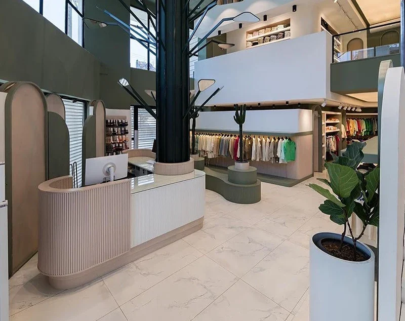 clothes shop interior