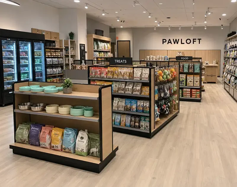 Custom Pet Store Fixtures Manufacturer | Custom Pet Retail Display ...