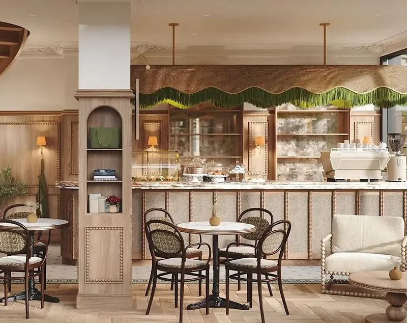 Custom display cabinets for bakeries